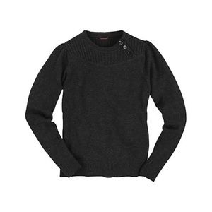 The North Face black wool-blend sweater NWOT